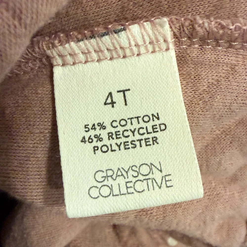 Grayson Collective Quilted Sweatshirt & Leggings 4T